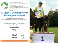 deutsche Meister im RH-Mantrailing B 2021